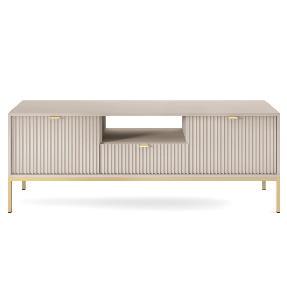 LOWBOARD STELLARE 154/56/39 cm, Kaschmir - Kaschmir, Holzwerkstoff (154/56/39cm) - MASSENO