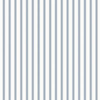 VLIESTAPETE Farnworth Stripe Smoke Blue - Blau, Papier/Kunststoff (52/1000cm) - Graham & Brown