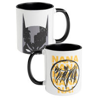 KAFFEEBECHER DC Comics Batman NANANA Schwarz/Weiß 320 ml - Multicolor, Keramik (0.32L) - DC Comics