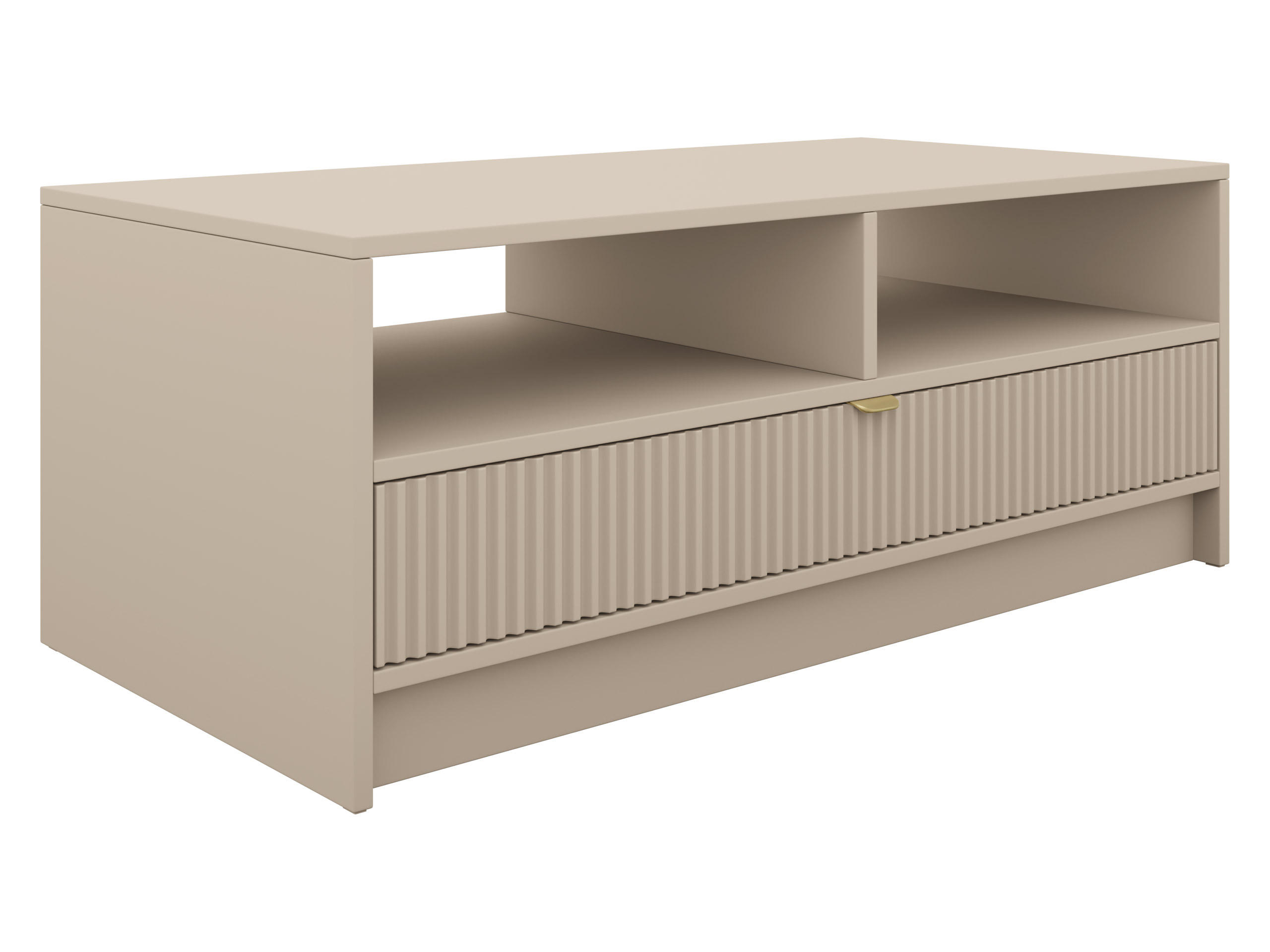 Mirjan24 Couchtisch Sand 100x40x50 cm