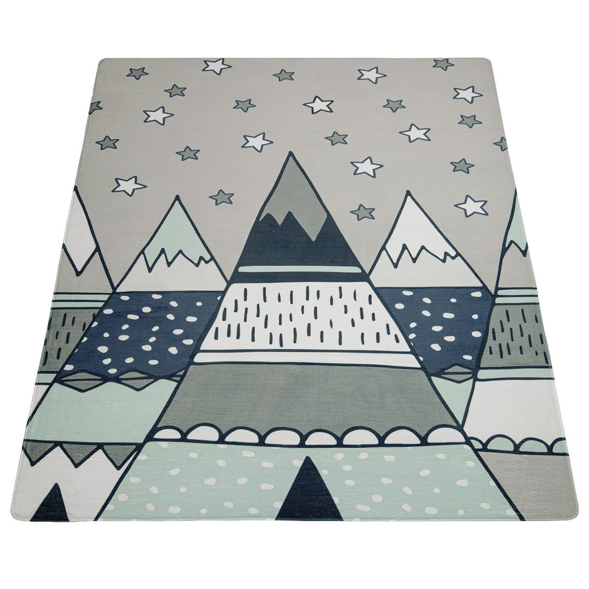 KINDERTEPPICH 120/160 cm Chicos 553 - Grau, Textil (120/160cm) - Paco Home