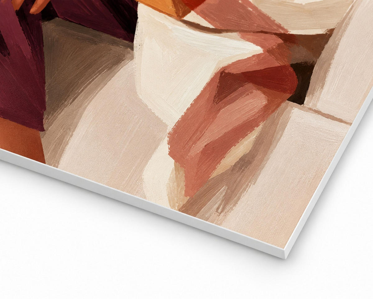 BILDERSET 3er-Set 40x60 cm Frauen Fashion boho - Beige, Kunststoff (40/60cm) - artissimo