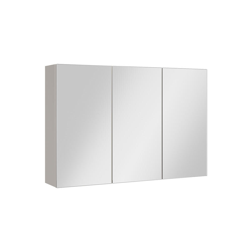 BADSPIEGELSCHRANK Lavia, Cashmere, 90 x 60.2 cm - Kaschmir, Holzwerkstoff (90/60.2/17cm) - Vicco