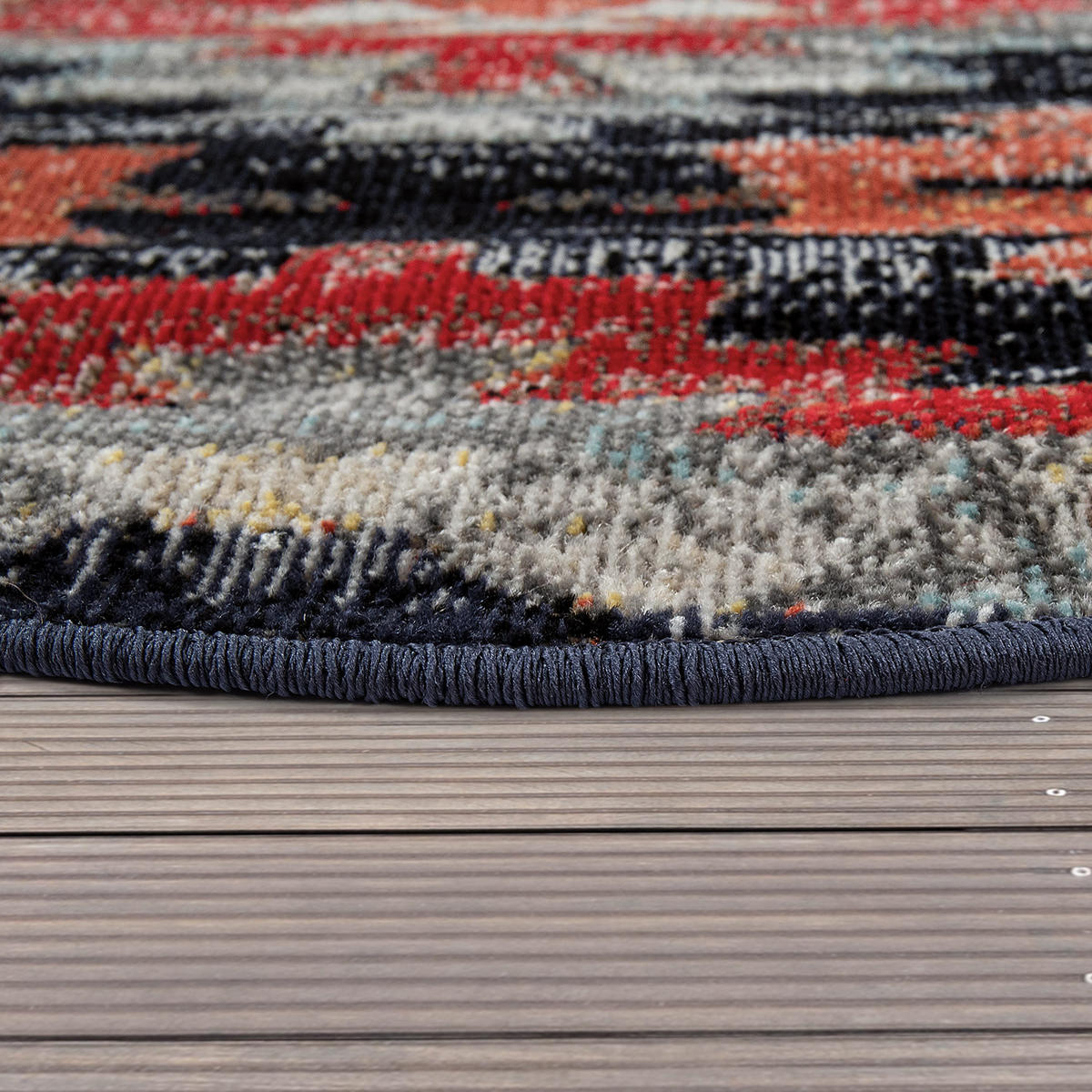 OUTDOORTEPPICH 160/160 cm Artigo 405 - Multicolor, Textil (160/160cm) - Paco Home