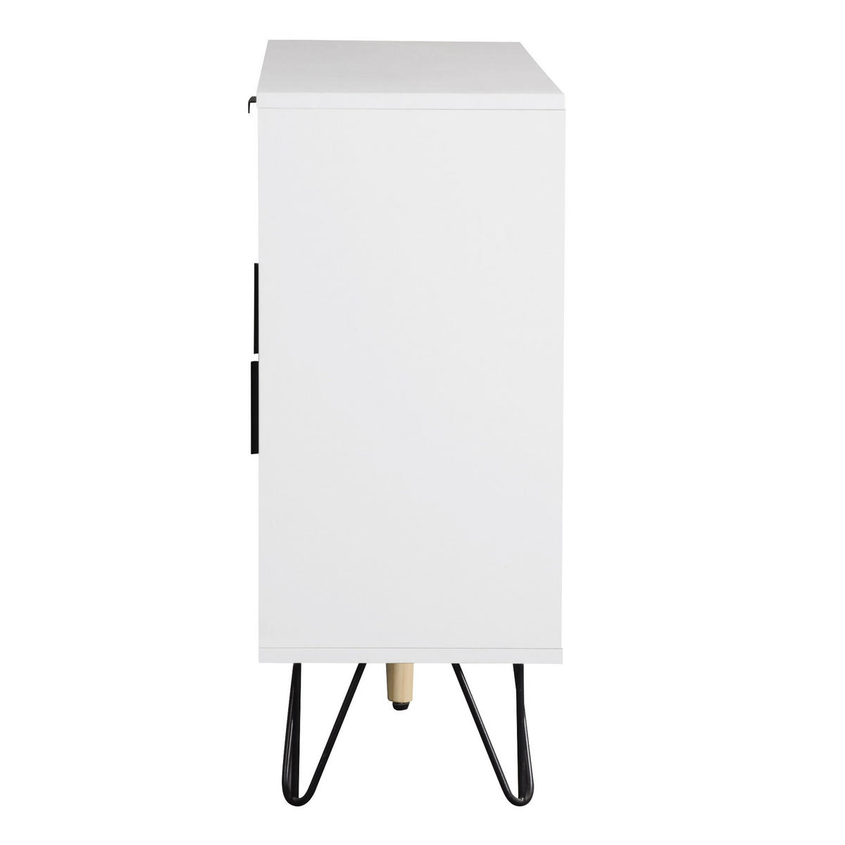 KOMMODE aus MDF & Spanplatte 90x30x71,5cm in Naturfarben - Naturfarben, Holzwerkstoff (90/71.5/30cm) - Modfu