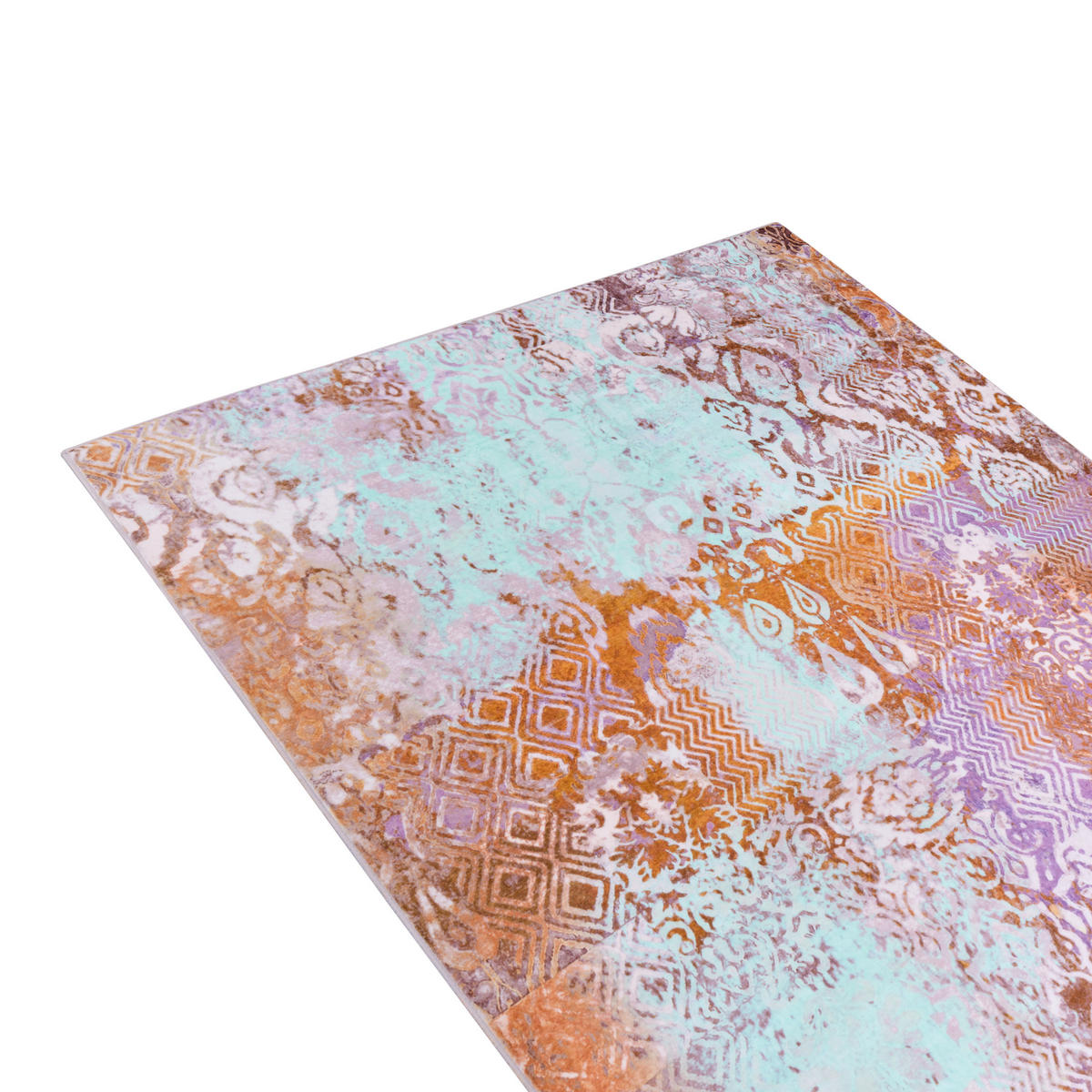 KOBEREC Barevný 160/230 cm Zenvira - různobarevná, textil (160/230cm) - Beliani