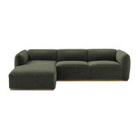 SOFA - 5 Personen - stoff - khaki Canobru - Schlammfarben, Textil (272/74/167cm) - Vente-Unique
