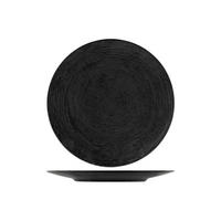 COSY & Trendy Frühstücksteller / Dessertteller Merio ø 20 cm - 6 Stück - Schwarz, Keramik (20/20/3cm) - Cosy & Trendy
