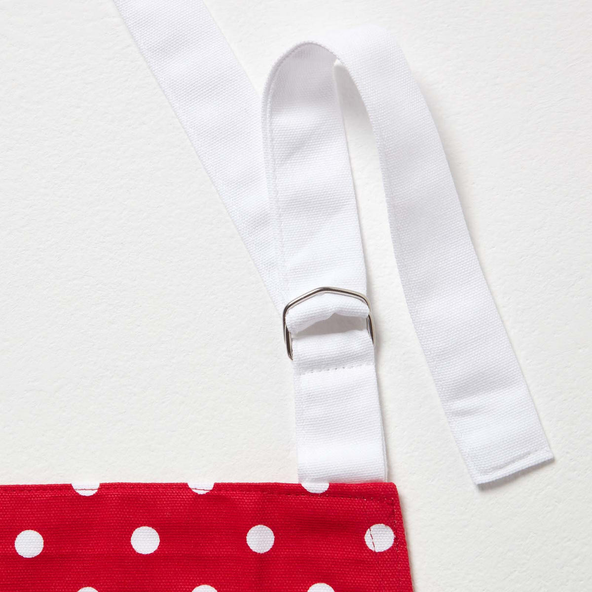 KOCHSCHÜRZE Polka Dots, 100% Baumwolle - Rot, Textil (80/85cm) - Homescapes