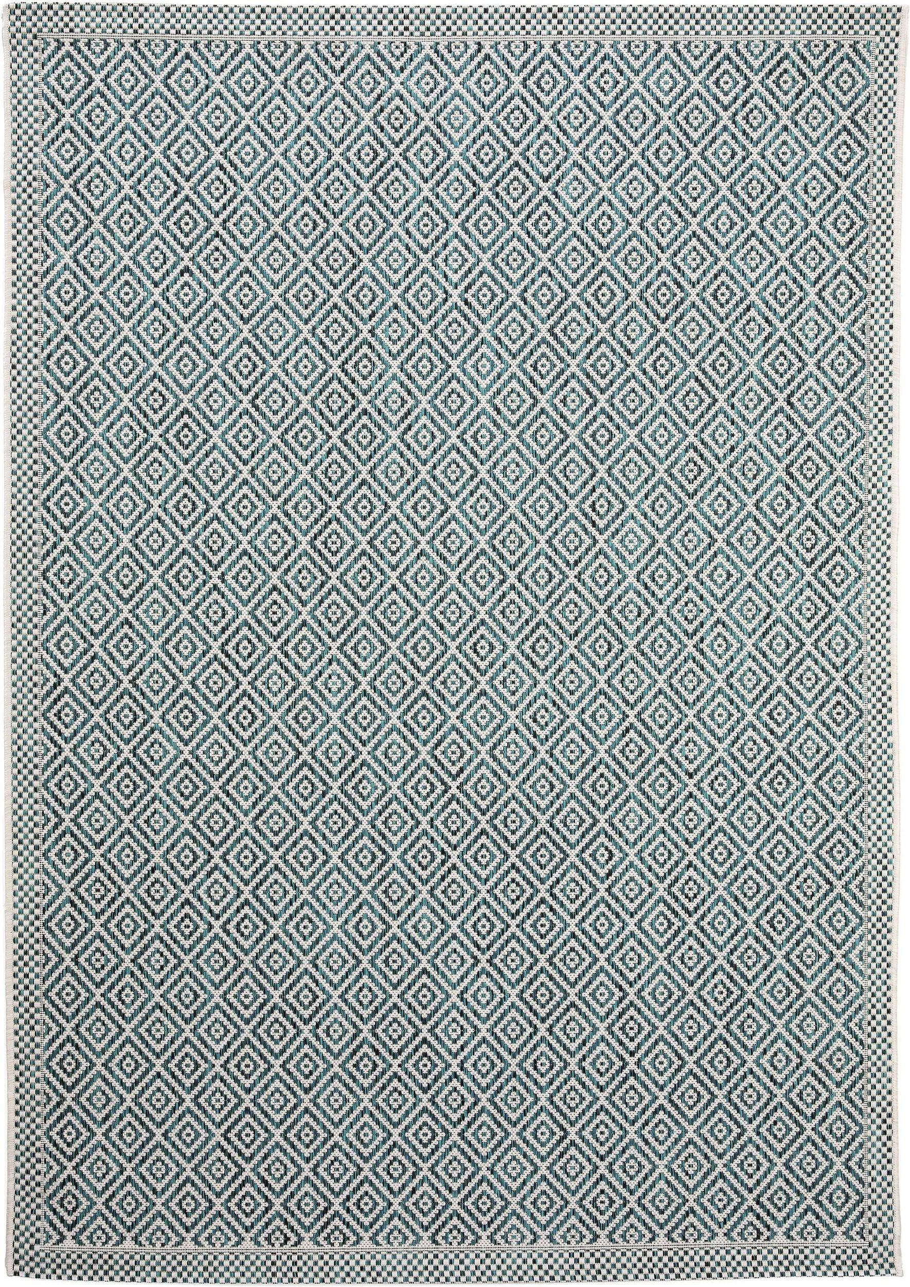 OUTDOORTEPPICH Cleo Blau 160x230 cm - Blau, Textil (160/230cm) - benuta Nest