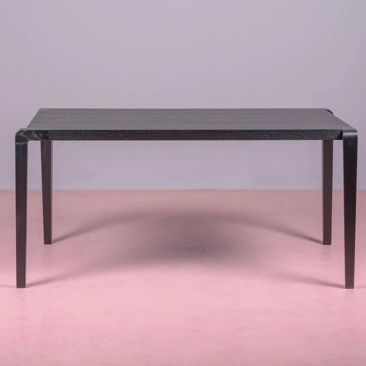 ESSTISCH Rechteckig Schwarz 90/155/73 cm - Schwarz, Holz (90/155/73cm) - Nest Dream