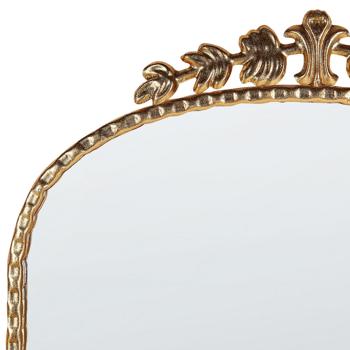 WANDSPIEGEL gold Metall 51/114 cm Livry - Goldfarben, Metall (51/114/3cm) - Beliani