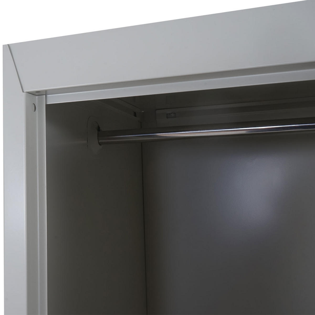 SPIND HxBxT 185x38x45cm Metall Grau - Grau, Metall (38/185/45cm) - PROREGAL