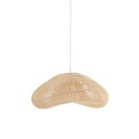 HÄNGELAMPE Janzur Braun 65/64/30,5 cm - Braun, Holz (65/64/30.5cm) - Light & Living