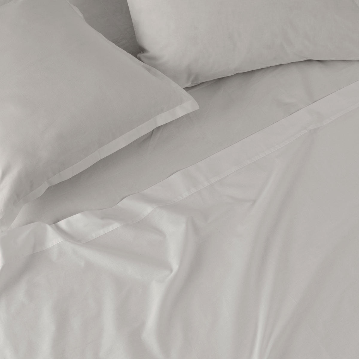 SPANNBETTTUCH basic 180x200x32 cm grau - Grau, Textil (180/200cm) - Happy Friday