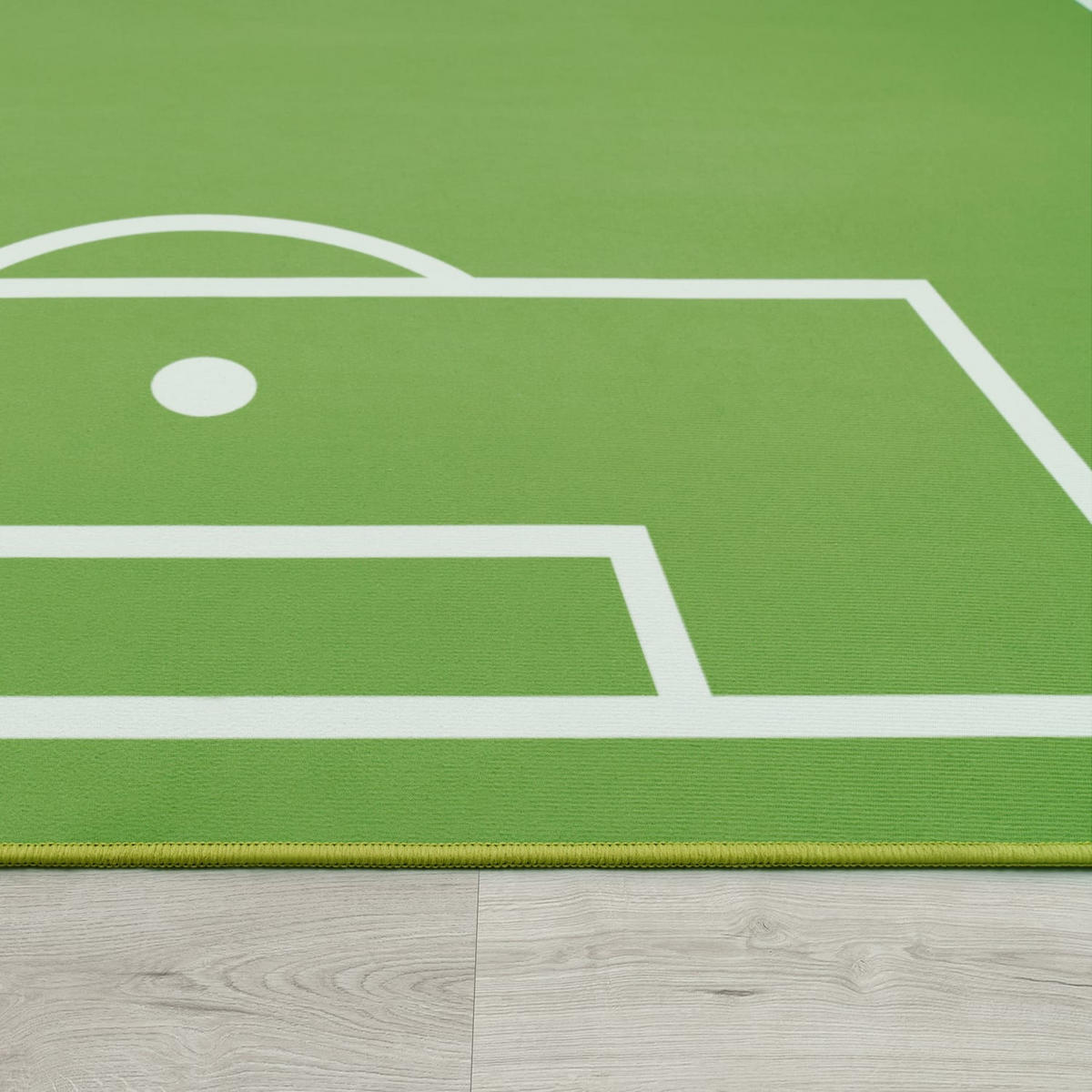 KINDERTEPPICH Grün Ø 200 cm - Hellgrün, Kunststoff (200/200cm) - TT Home