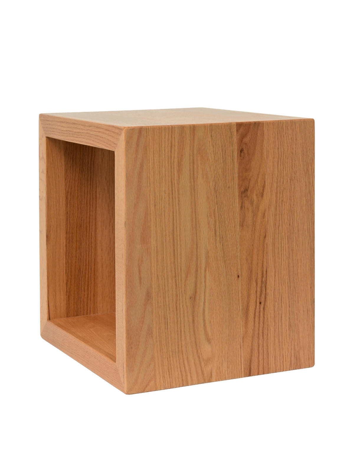 NACHTTISCH Cube - Eichefarben, Holz (40/40/32cm) - holz4home