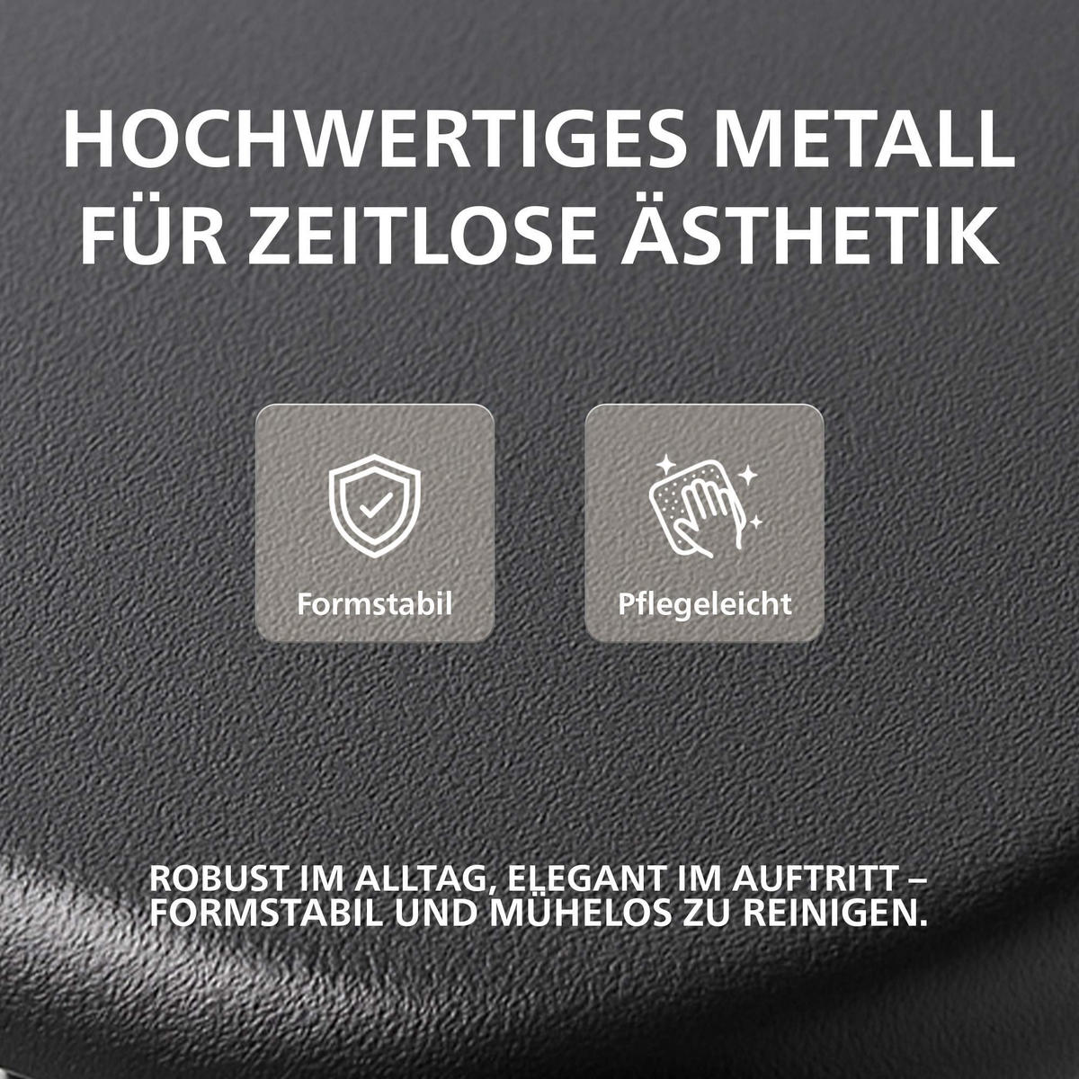 BARHOCKER Metall Schwarz - Schwarz, Metall (51/74/43cm) - CLP