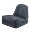 SITZSACK mit Rückenlehne Vista - Grau, Kunststoff (78/73/102cm) - Veeva