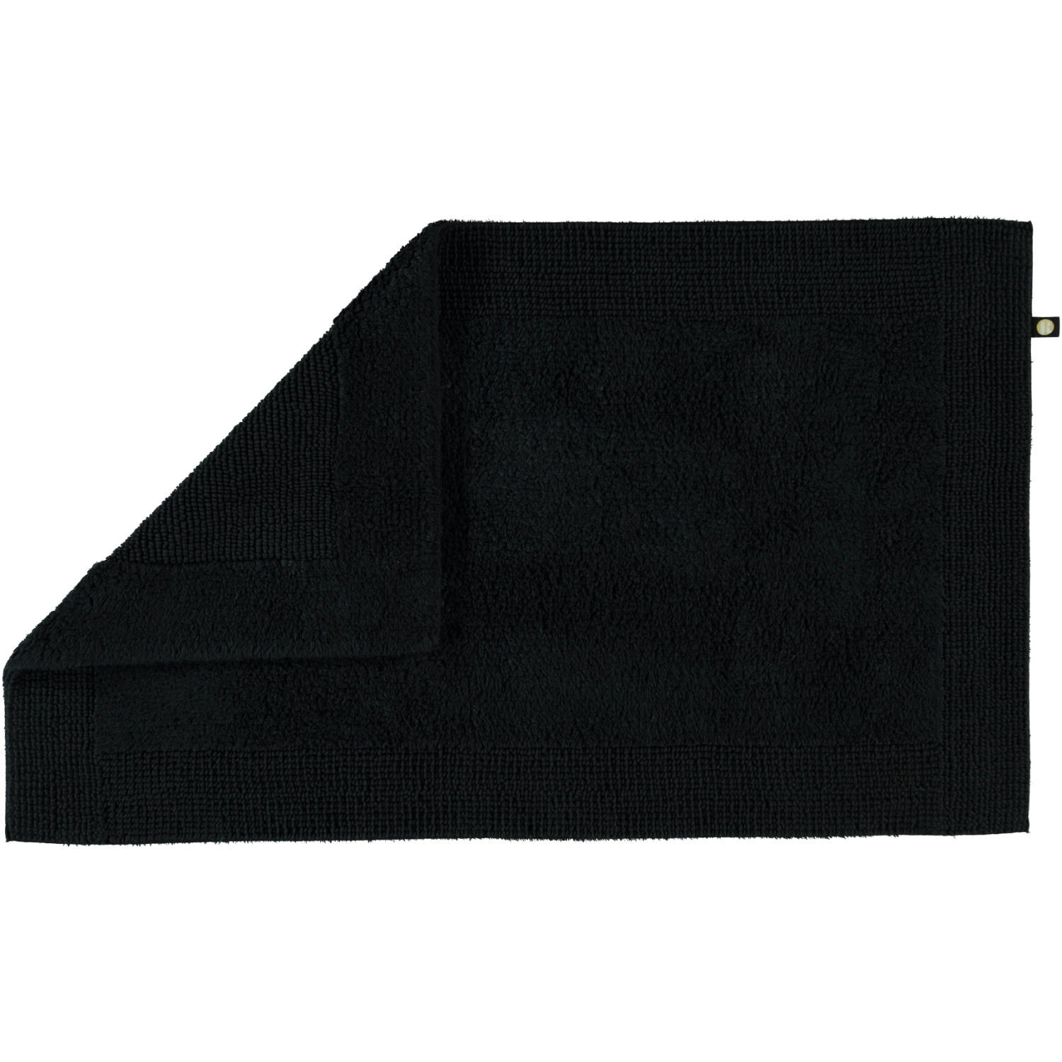 Rhomtuft Badteppiche Schwarz 50x75 cm