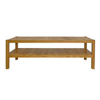 KAFFEETISCH im industriellen Stil für das Wohnzimmer ROSCO - Eichefarben, Holz (45/140/45cm) - Rawood Furniture