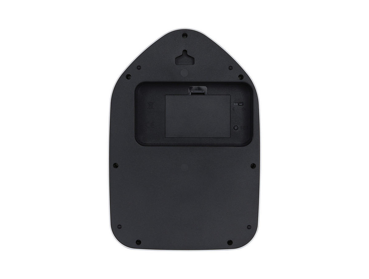 WANDUHR Modern Doggy Rot 29.1/29.1/29.1 cm - Rot, Kunststoff (29.1/29.1/29.1cm) - Karlsson