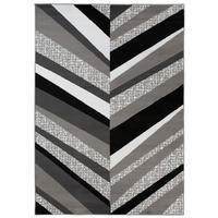 TEPPICH MAYA Grau Streifen Gestreift Meliert 220/300 cm - Grau, Textil (220/300cm) - Tapiso