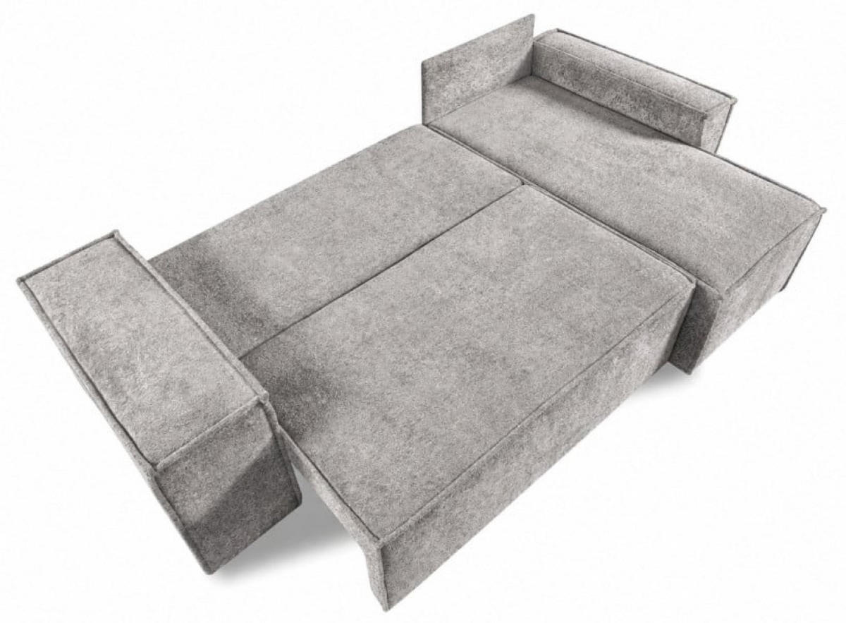 ECKSOFA Grau Colin - Grau, Holzwerkstoff (268/155cm) - Sepro Meble