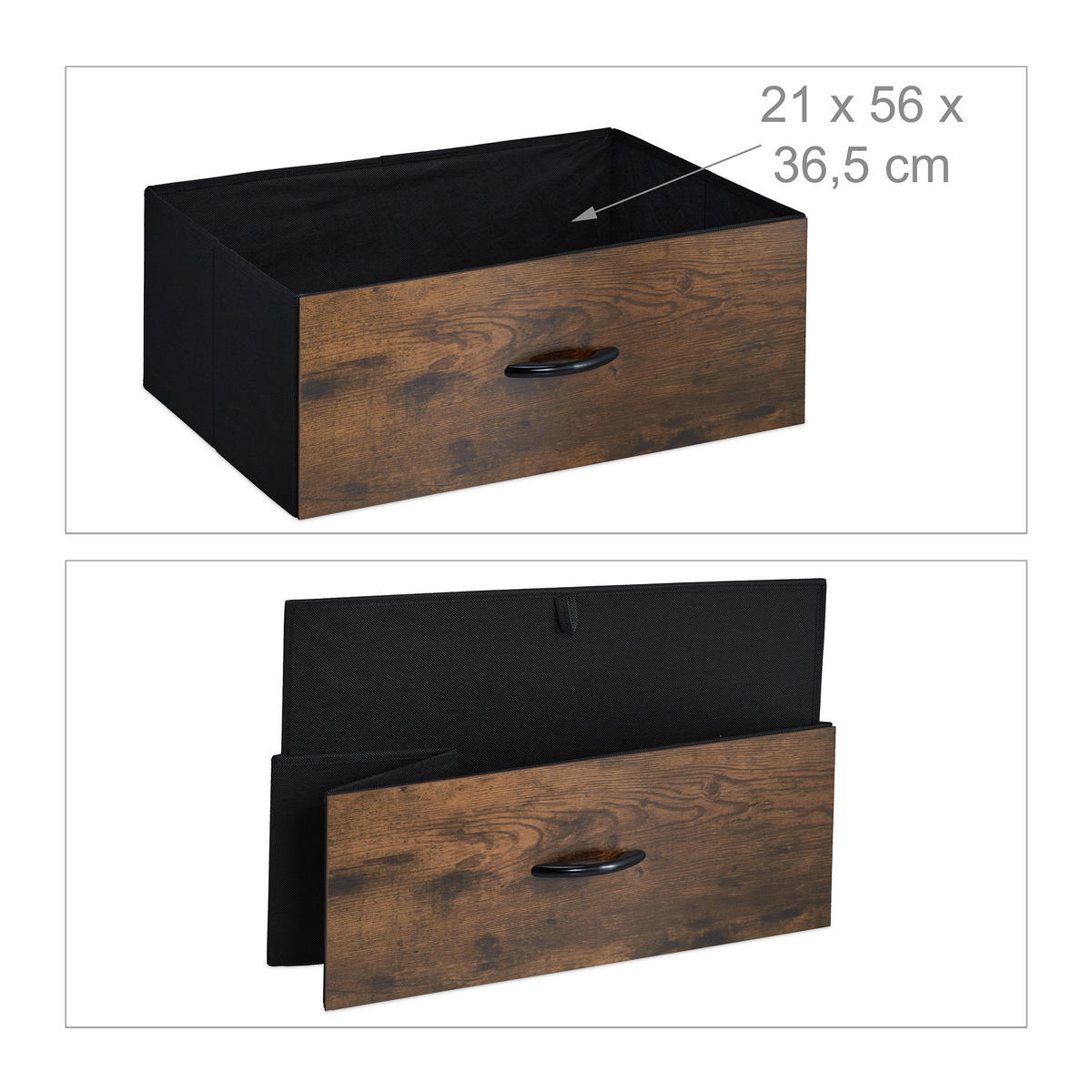 KOMMODE - Multicolor, Holz/Holzwerkstoff (61/96.5/42cm) - Relaxdays