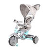 DREIRAD 4 in 1 Lucky grün Tasche Fußstütze verstellbarer Sitz Klingel - Grün, Metall (102/49/101cm) - Lorelli