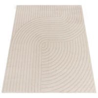 KURZFLORTEPPICH 240/330 cm Aura 701 - Creme, Textil (240/330cm) - Paco Home