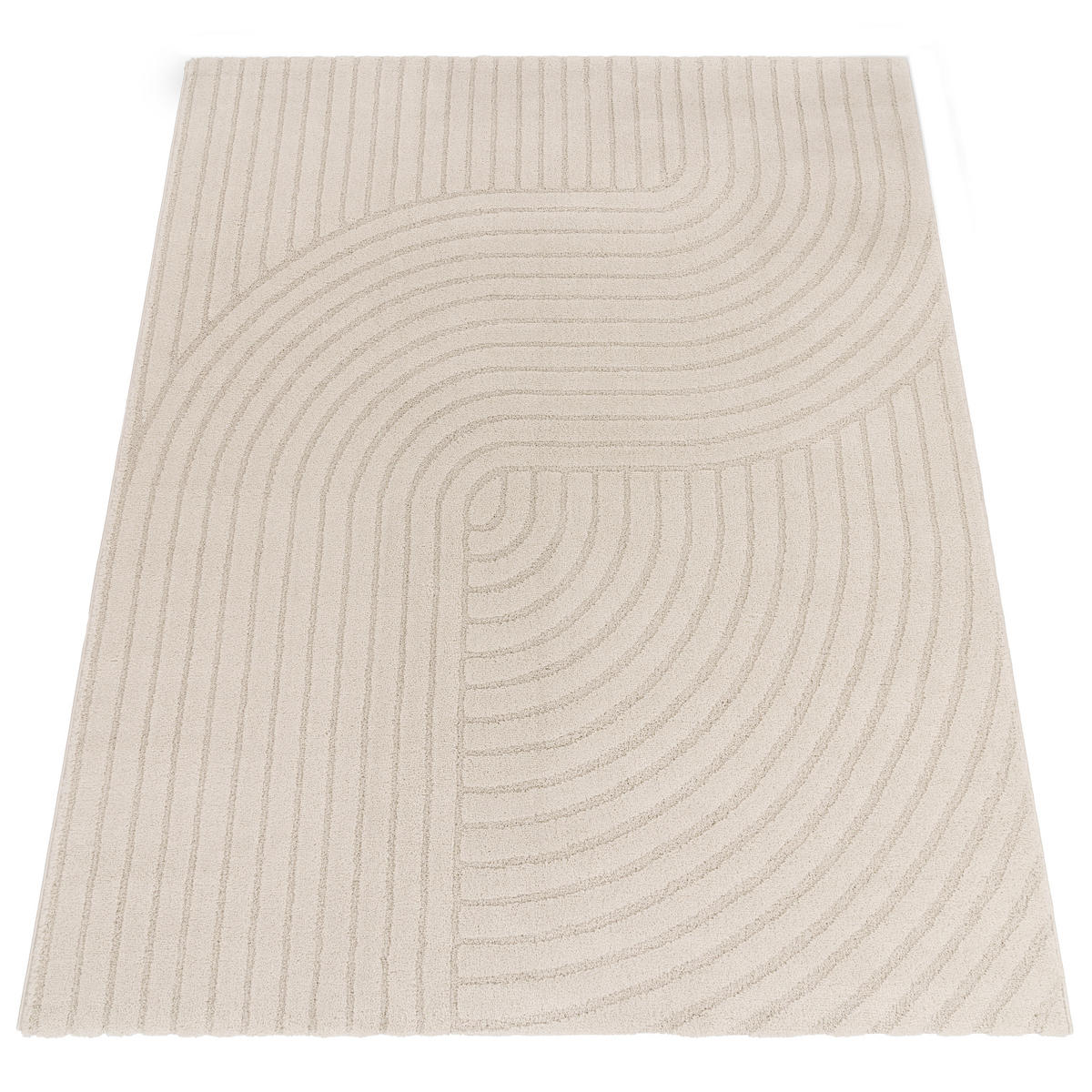 KURZFLORTEPPICH 240/330 cm Aura 701 - Creme, Textil (240/330cm) - Paco Home