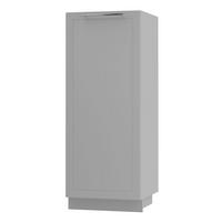 GESCHIRRSCHRANK Kvantum D5D/60/154 Dust Grey Matt / Grau Matt 60 / 59 / 154cm - Grau, Holz/Holzwerkstoff (60/154/59cm) - Feldmann-Wohnen