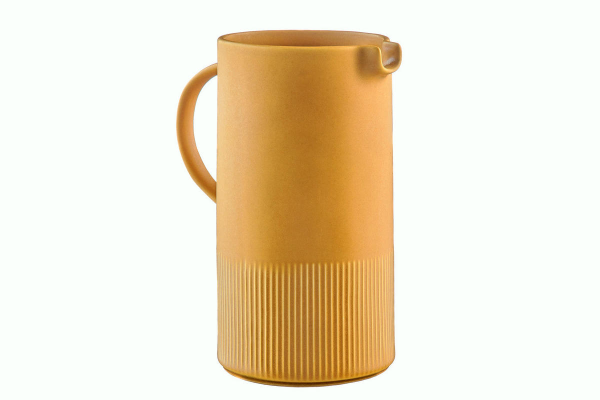KARAFFE Scandi 1500ml - Ocre - Gelb, Keramik (1.5L) - Björn