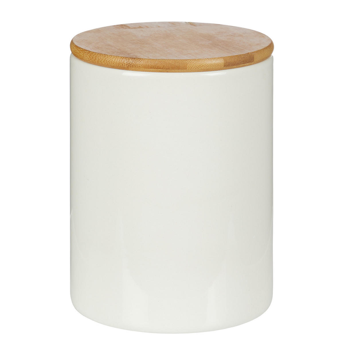 AUFBEWAHRUNGSDOSE Peanuts - Weiß, Keramik/Holz (12/16/12cm) - Butlers