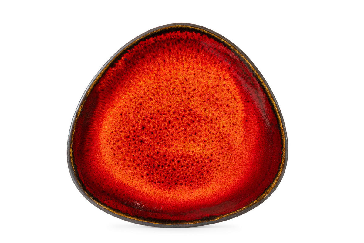 DESSERTTELLER PRIMA 6-tlg, Rot - Rot, Keramik (24/26/2cm) - KONSIMO®