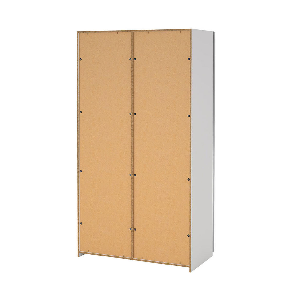 SCHIEBETÜRENSCHRANK, Como, Weiß, Holzwerkstoff, 119 x 67 x 221 cm - Weiß, Holzwerkstoff (119/221/67cm) - ebuy24