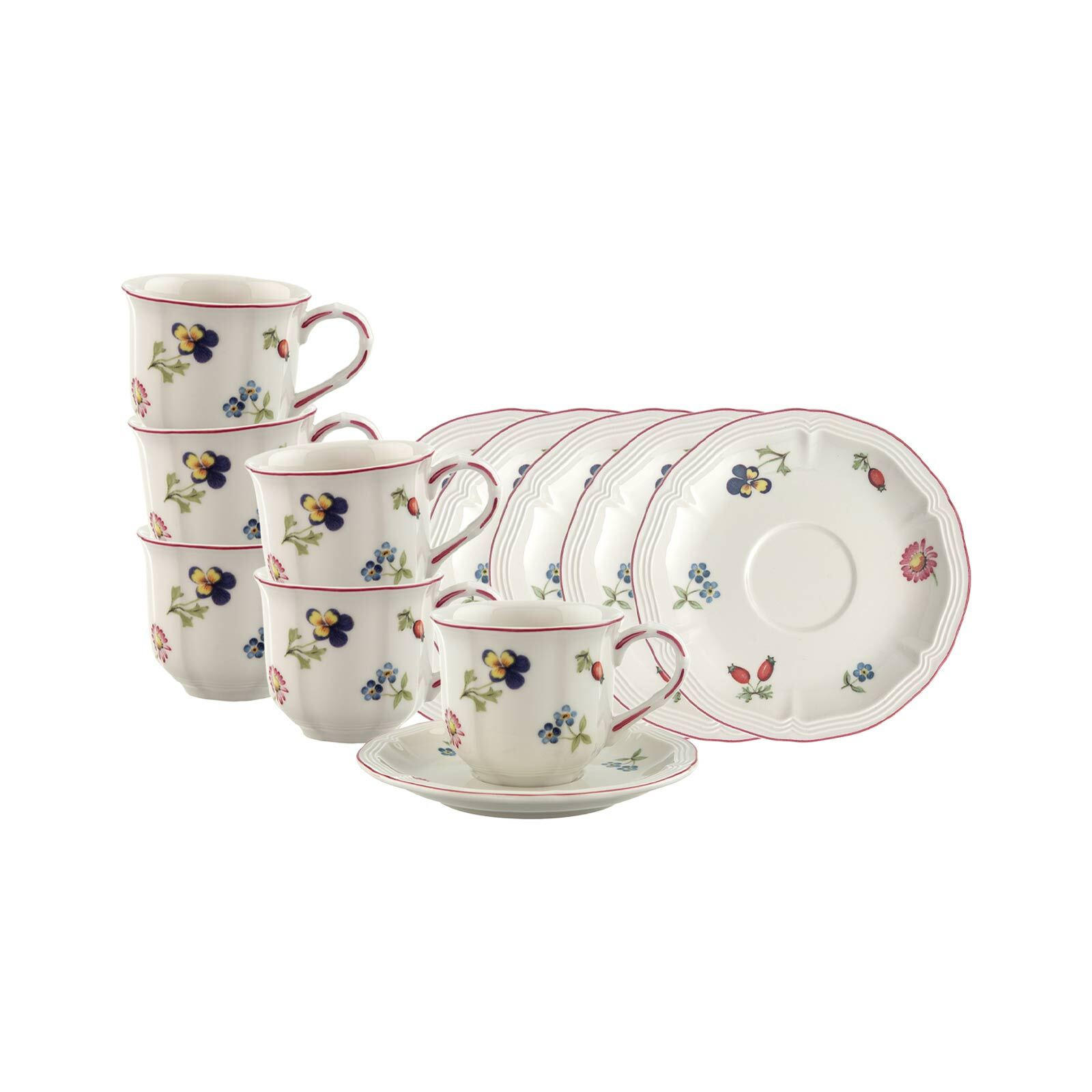 Villeroy & Boch Espressotassen Mehrfarbig