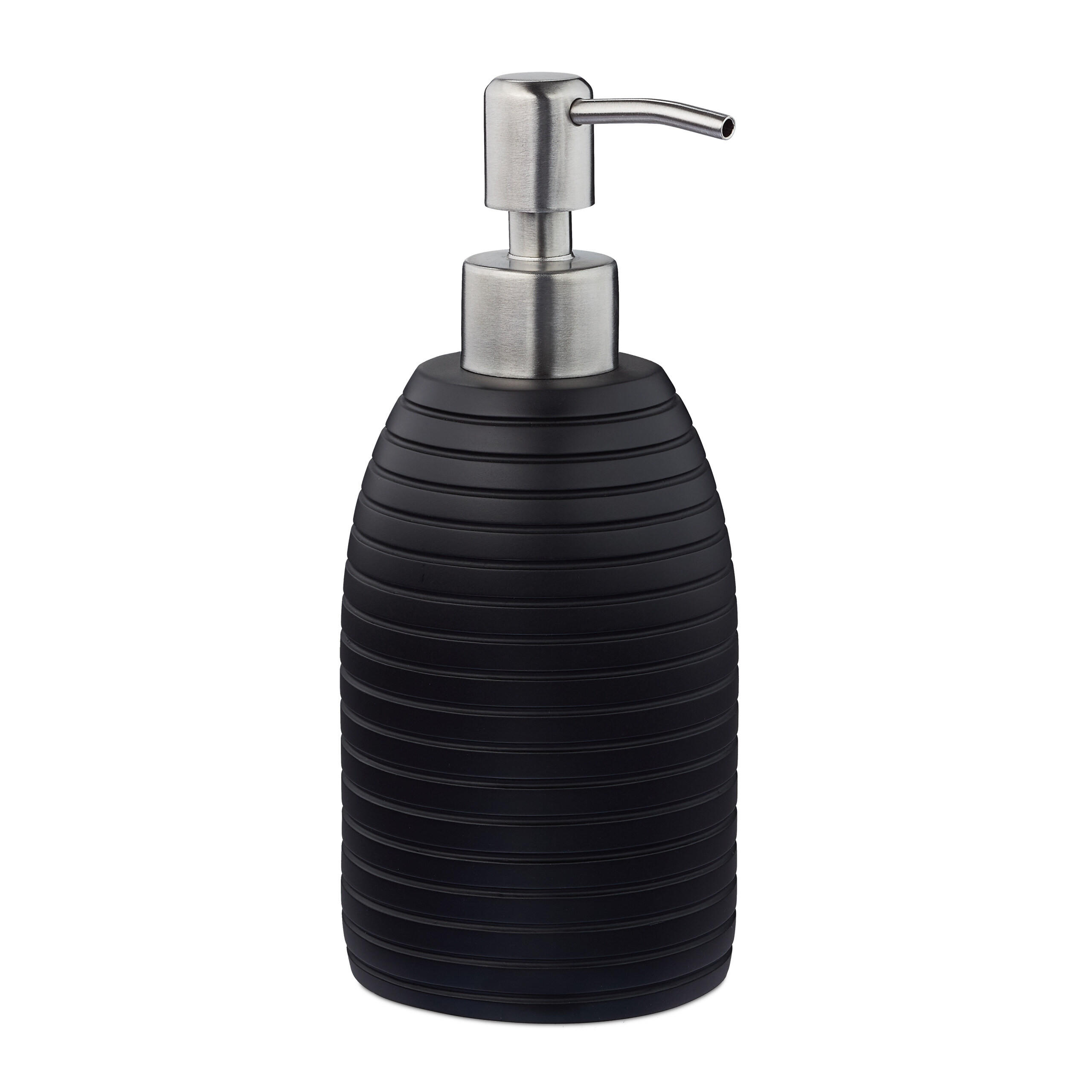 DOZATOR de săpun Negru polirezina 300 ml