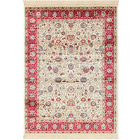 TEPPICH Wohn-/Schlafzimmer Orient PERSIA Rot 70 x 140 cm - Rot, Textil (70/140cm) - Novatrend