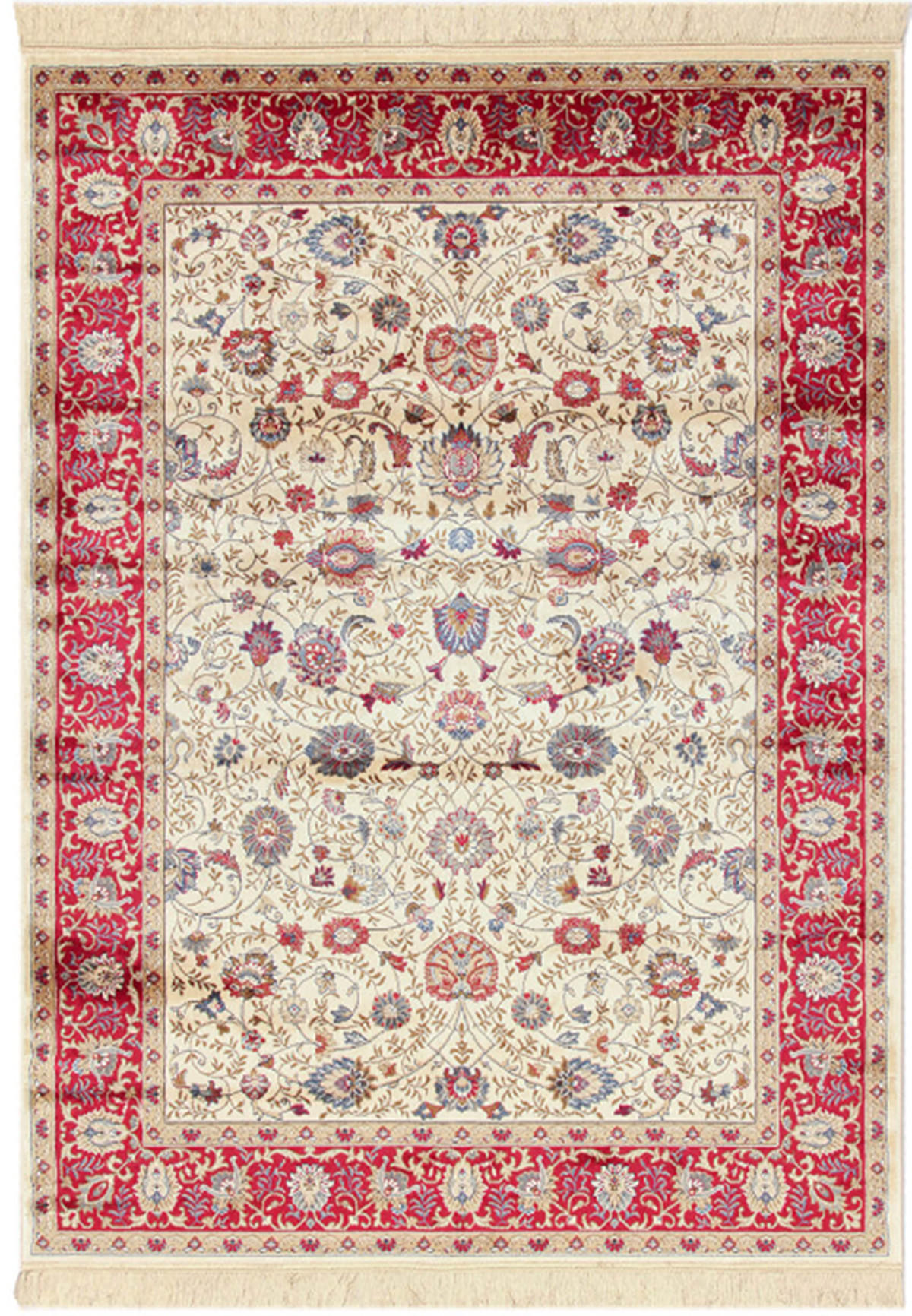 TEPPICH Wohn-/Schlafzimmer Orient PERSIA Rot 70 x 140 cm - Rot, Textil (70/140cm) - Novatrend