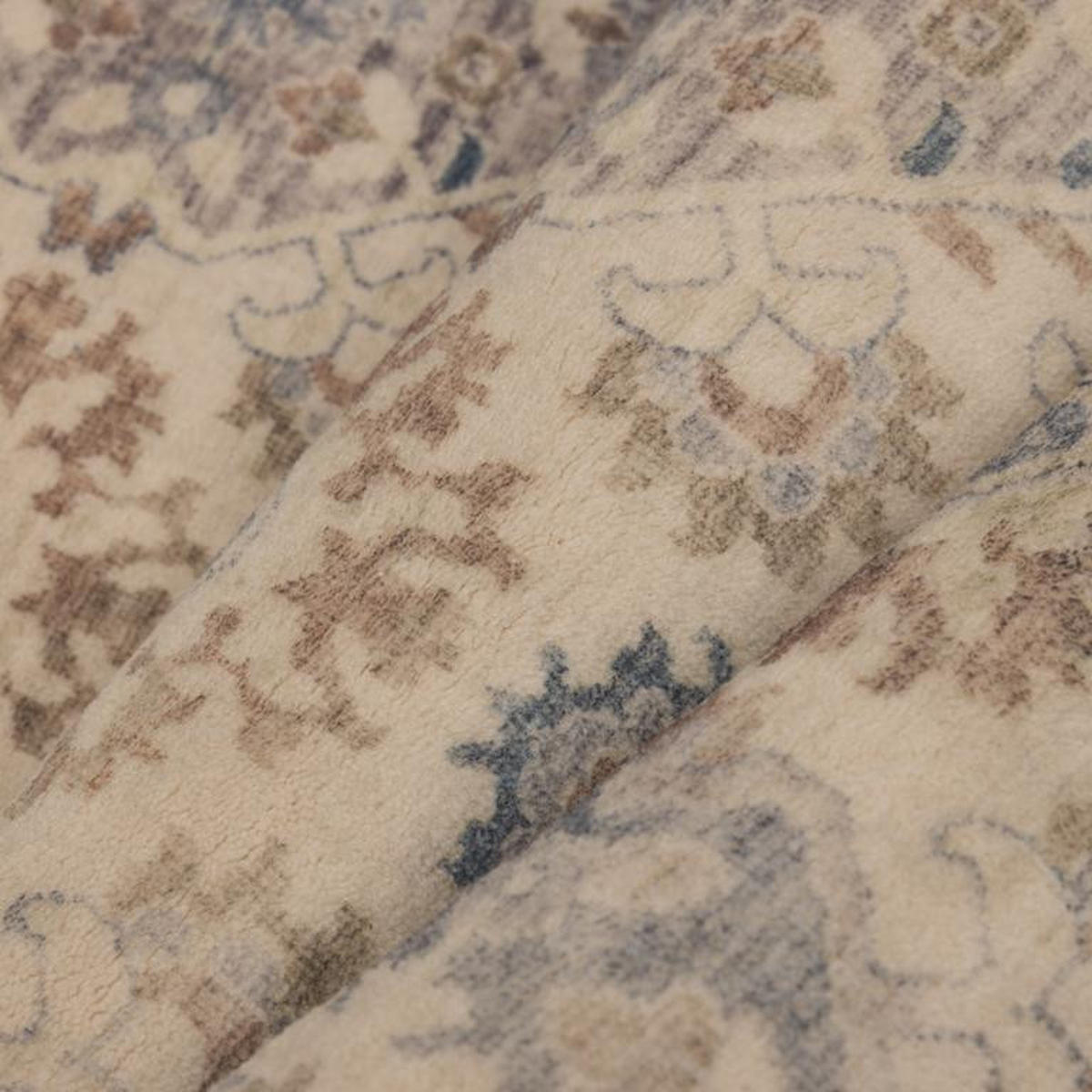 VINTAGE-TEPPICH Mastic Beige/Grau 160x230 cm - Multicolor, Textil (160/230cm) - Vercai Rugs