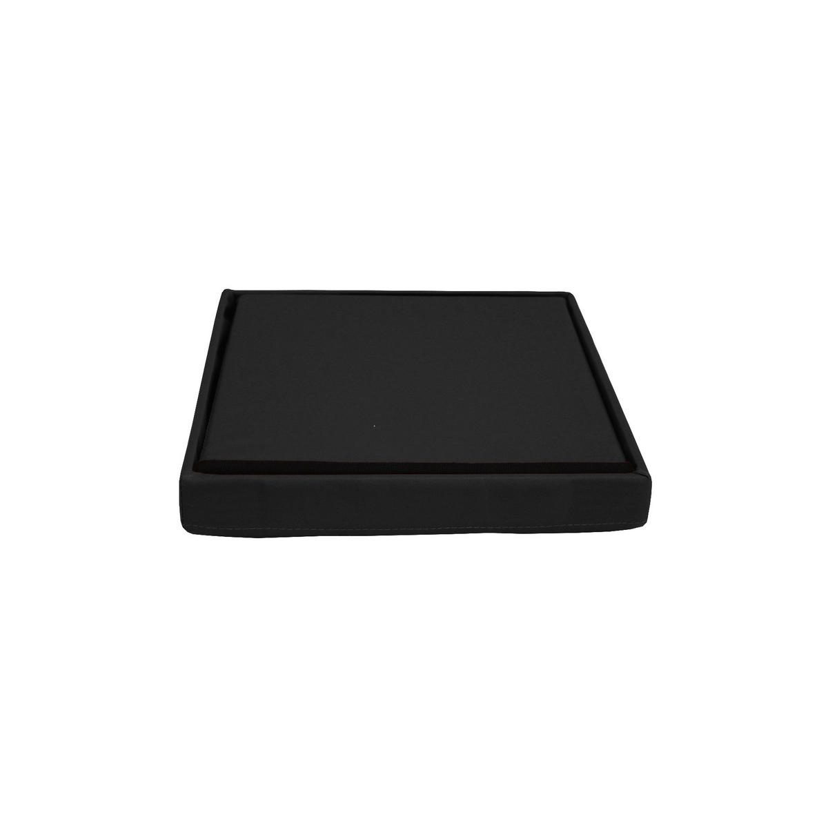 FUSSHOCKER Schwarz 30/30/30 cm - Schwarz, Textil (30/30/30cm) - Mobili Rebecca
