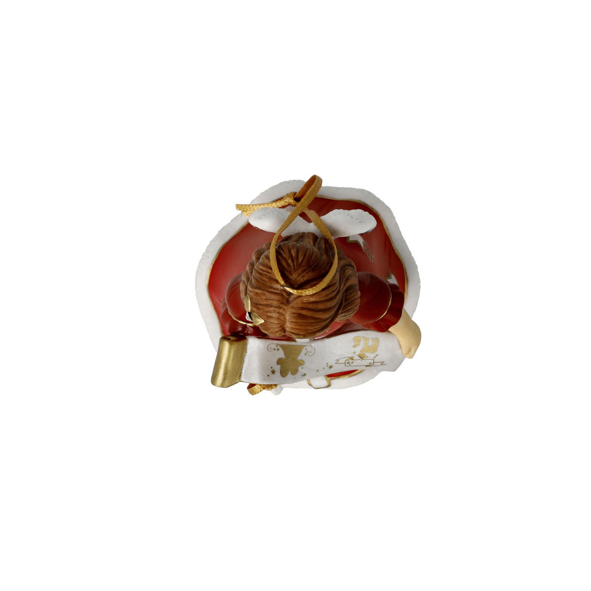 ENGELFIGUR Jahresengelglöckchen 2025, Porzellan, Rot, Jahresedition, 9.5 cm - Rot, Keramik (6/9.5/6cm) - Goebel