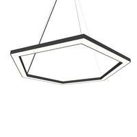 LED-HÄNGELEUCHTE - Schwarz, Metall (1.6/100/60cm) - Lumicom