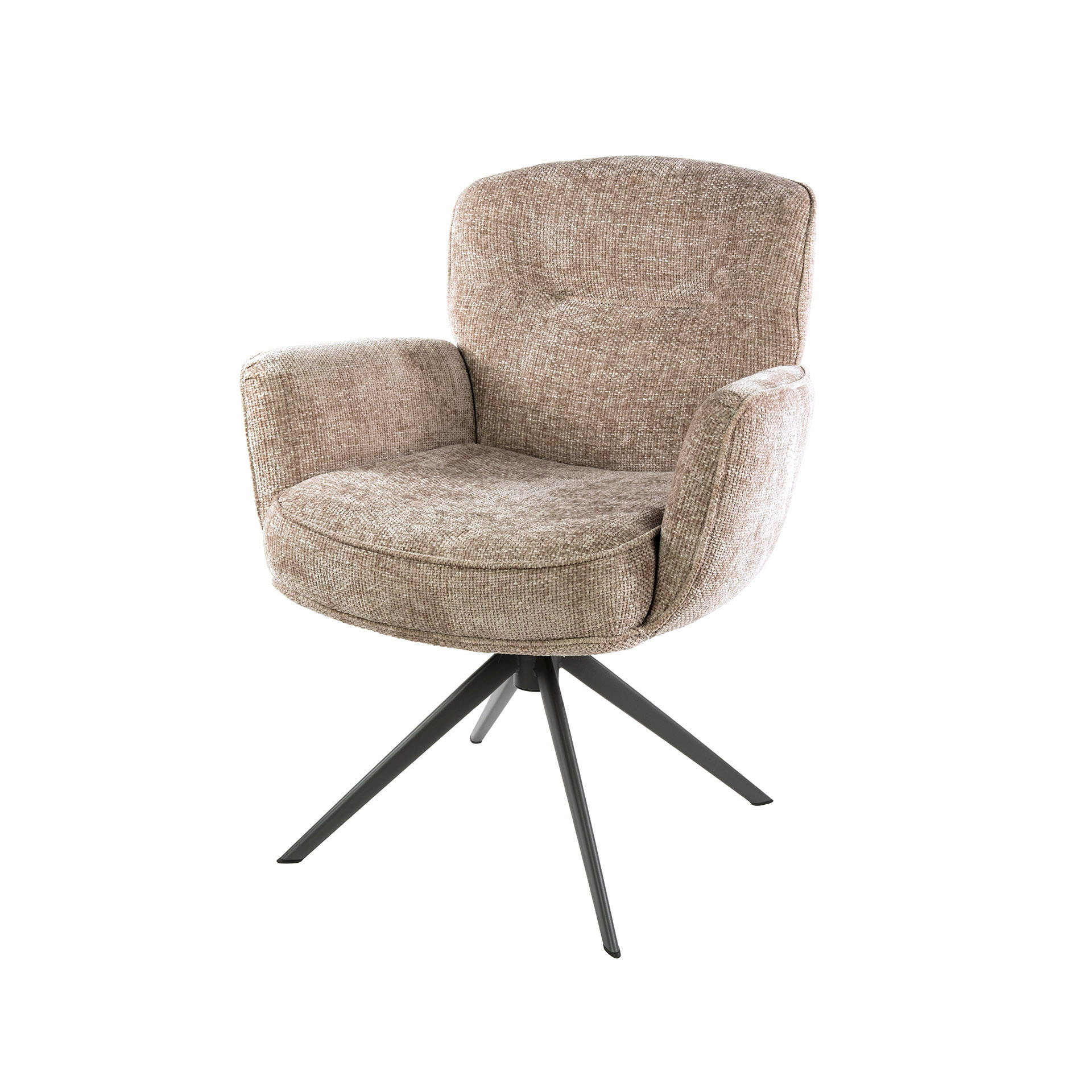 ESSZIMMERST√ÚHLE Beige 67/69/87 cm - Sandfarben, Textil (69/87/67cm) - Hoyz Collection