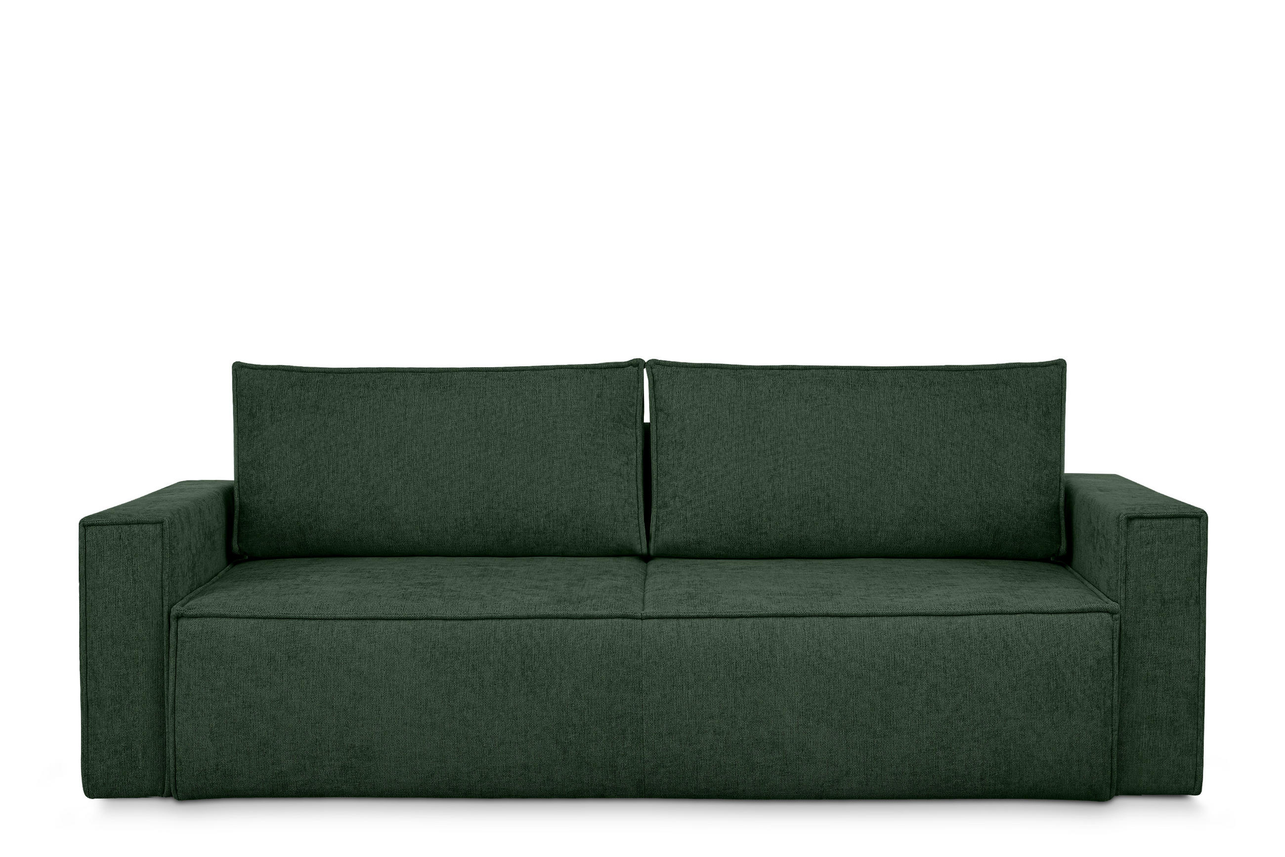 3-SITZER-SOFA NAPI II mit Schlaffunktion, grün - Grün, Textil (228/89/101cm) - KONSIMO®