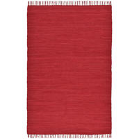 FLECKERLTEPPICH Chindi 40x60 cm - Rot, Textil (40/60cm) - Rug and Roll