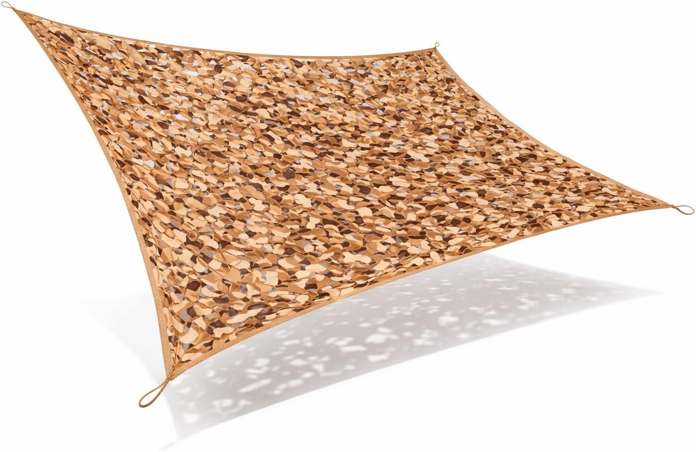 SONNENSEGEL Gelb 3x5m Tarnnetz Sonnenschutz - Gelb, Textil (500/300cm) - Weltevree