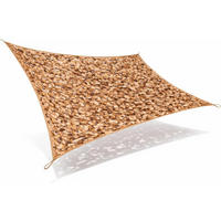 SONNENSEGEL Gelb 3x5m Tarnnetz Sonnenschutz - Gelb, Textil (500/300cm) - Weltevree